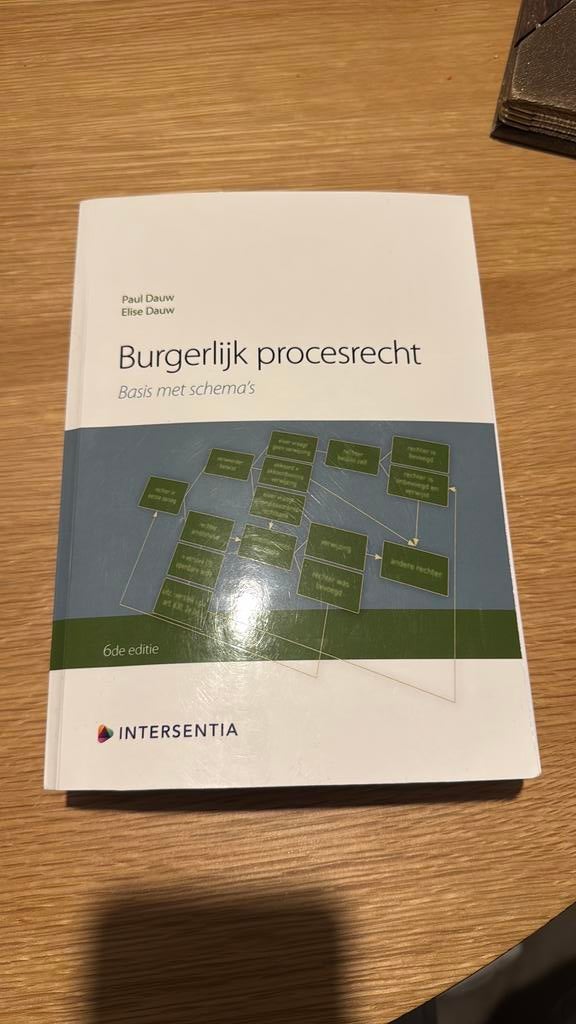 Paul Dauw - Burgerlijk procesrecht (zesde editie), Boeken, Ophalen, Paul Dauw; Elise Dauw