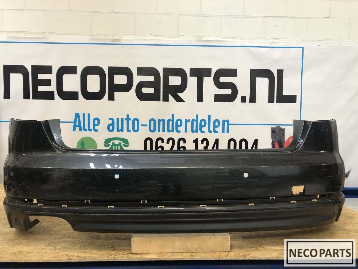 Audi A4 8W 8W5 B9 s line achterbumper sedan limousine, Arrière, -, Audi, Utilisé