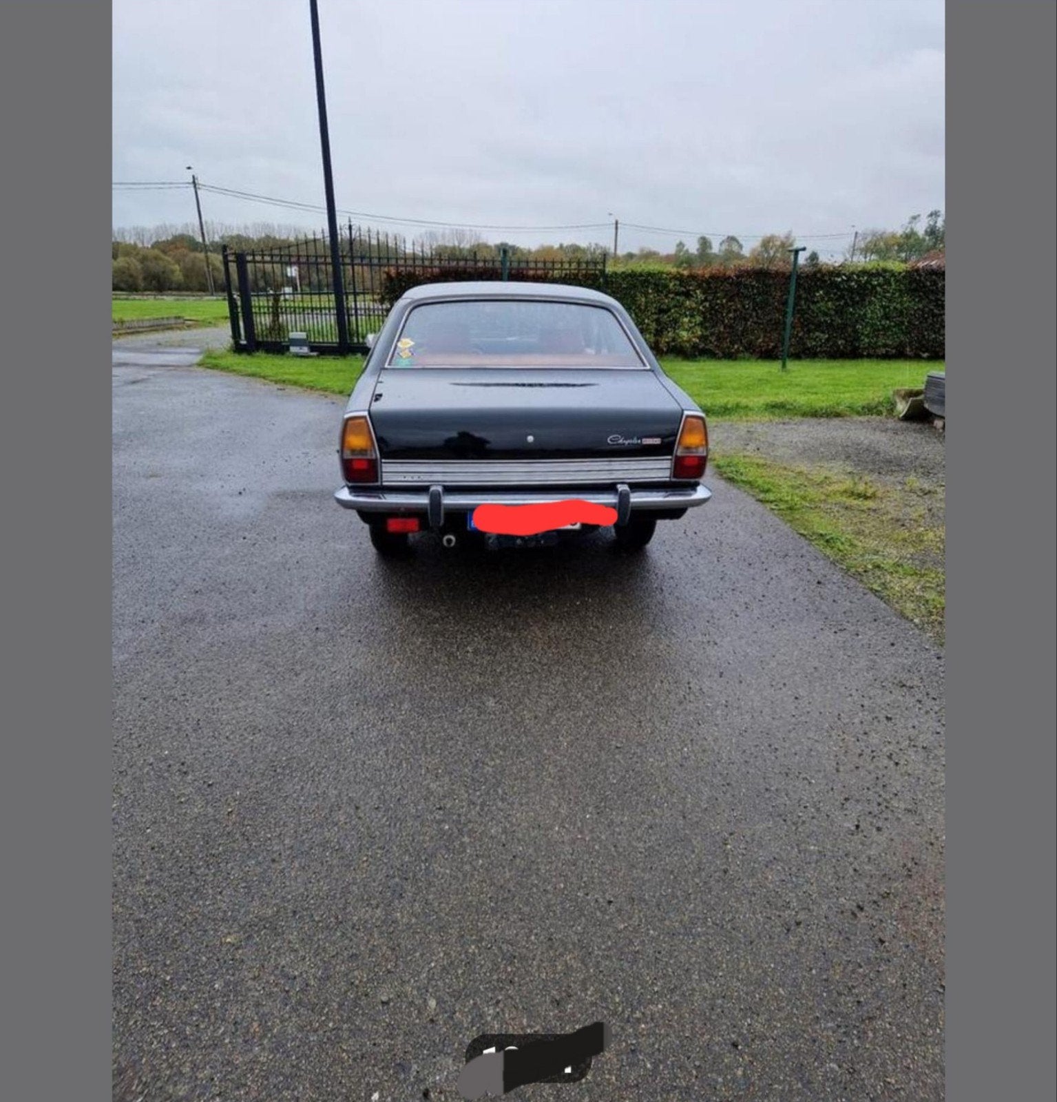 Simca-180 automaat Zwart-Rood, foto 7