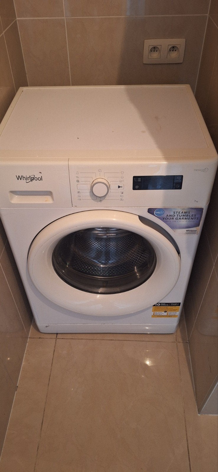 Wirhpool wasmachine 7kg  [ trommel zit los], Elektronische apparatuur, Ophalen