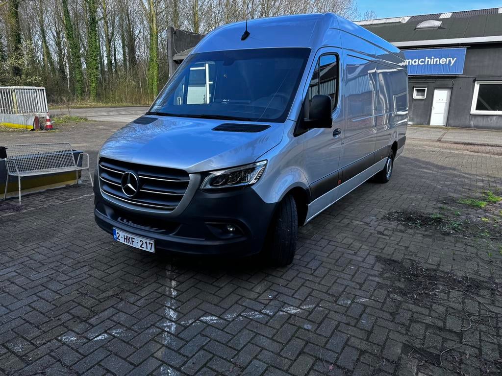 Mercedes Sprinter V6. 3.0L. L3H2 Automatique, Autos, Argent ou Gris, Achat, Euro 6, 3 places