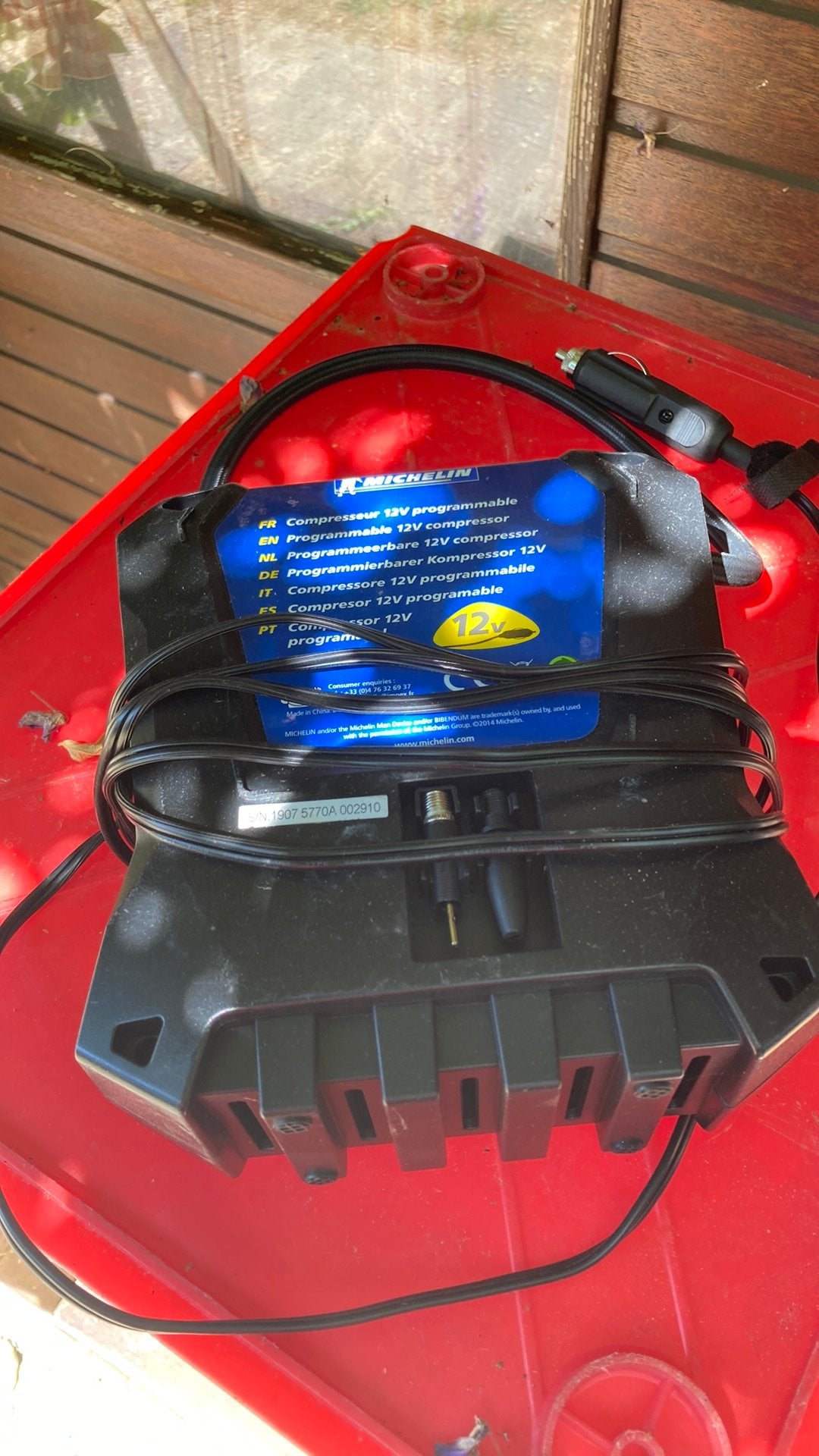 Michelin Programmeerbare 12V Compressor – Snel wegprijd, Ophalen