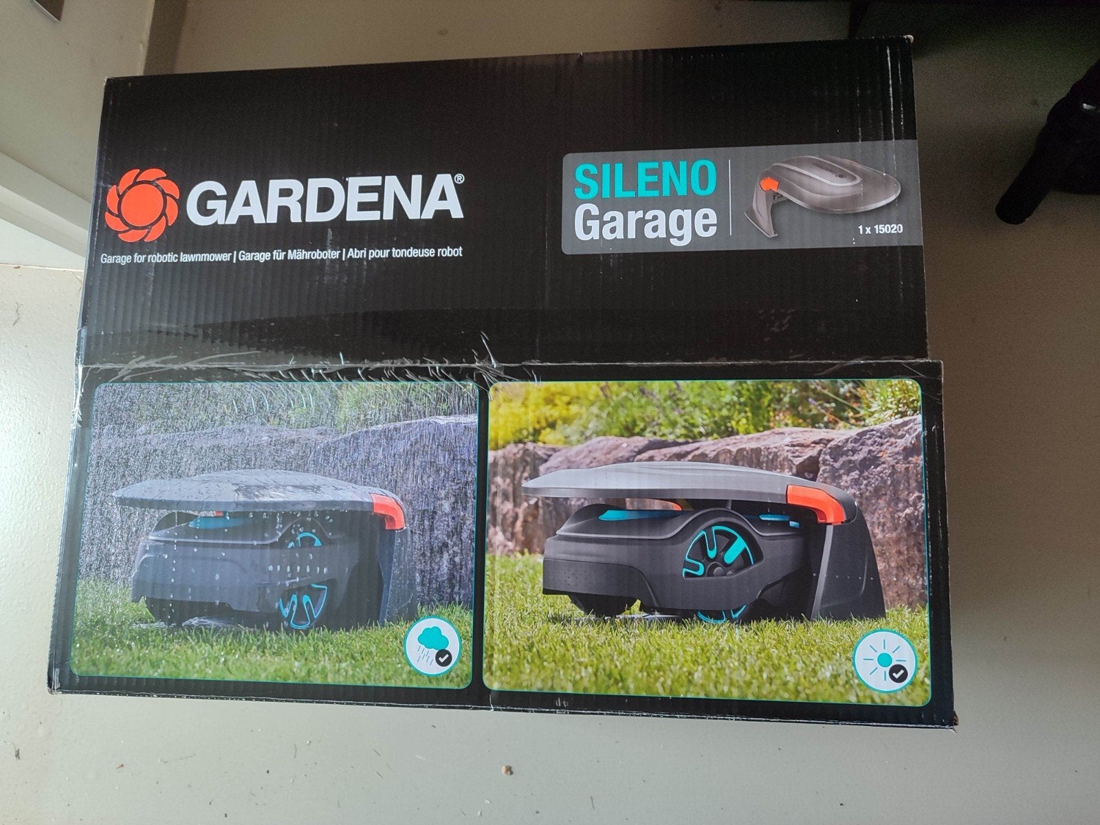 garage Gardena sileno, Enlèvement