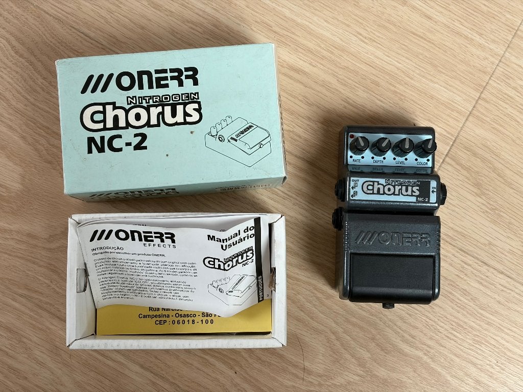 Onerr Nitrogen Chorus NC-2, Enlèvement ou Envoi, Comme neuf, Chorus