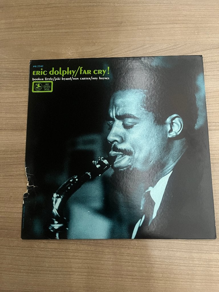 ERIC DOLPHY - FAR CRY !  (PRESTIGE 7747), LP, Gebruikt, Ophalen of Verzenden, Beschermende buitenhoes