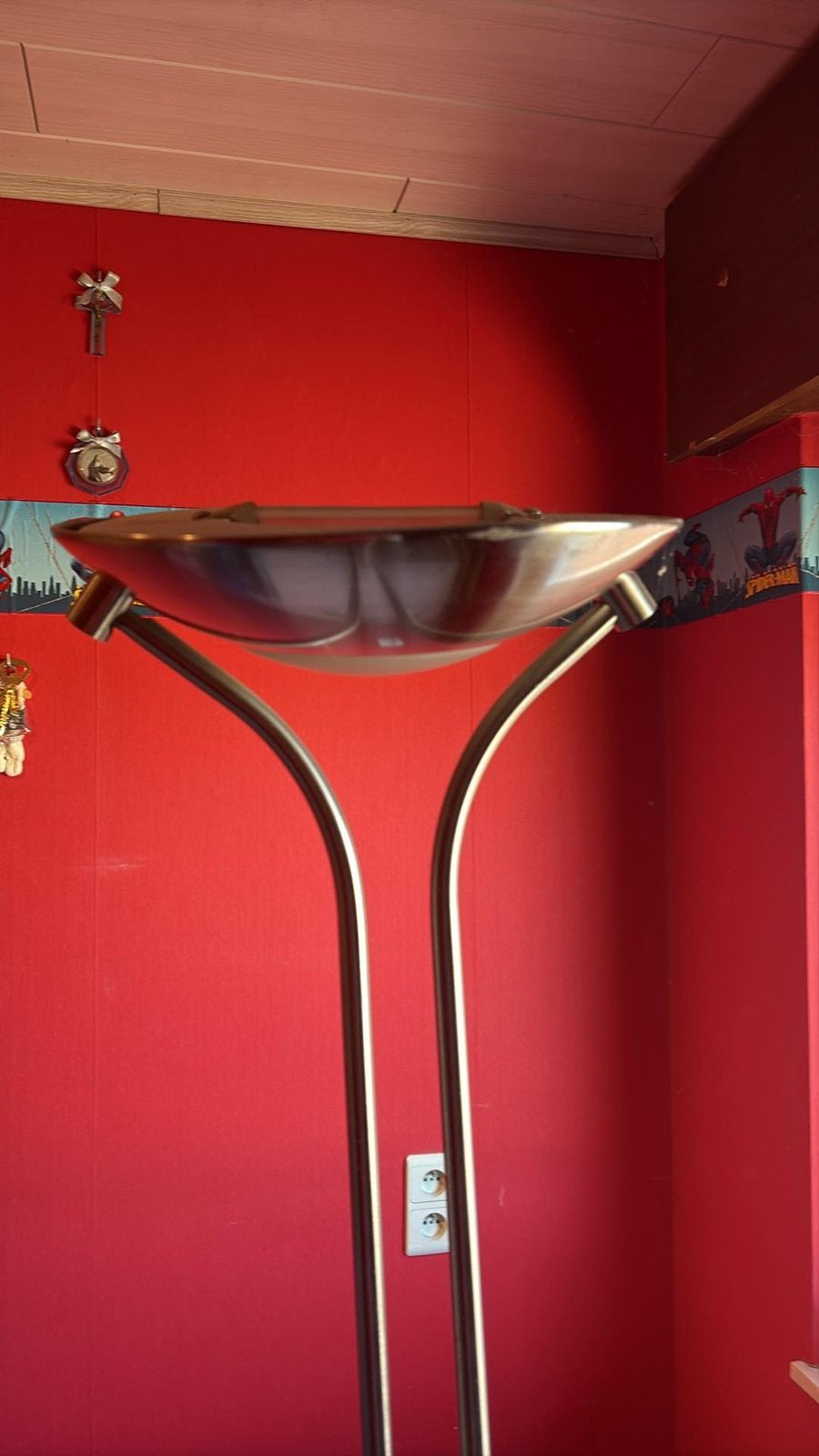 Lampe de bireaux, Maison & Meubles, Lampes | Lampadaires, Enlèvement, Utilisé, Métal, 150 à 200 cm