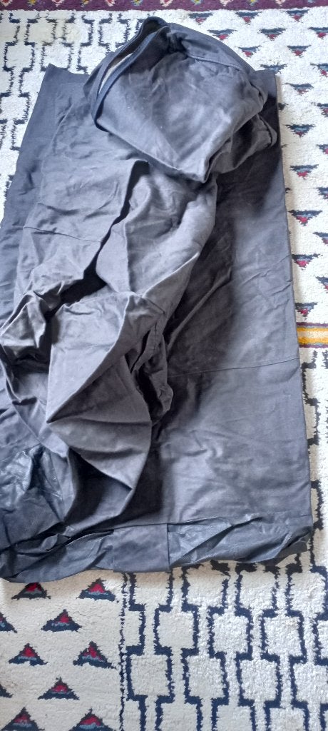 zetelovertrek zwart ikea zetel 3-zit, Ophalen, Gebruikt, Driepersoons, 75 tot 100 cm