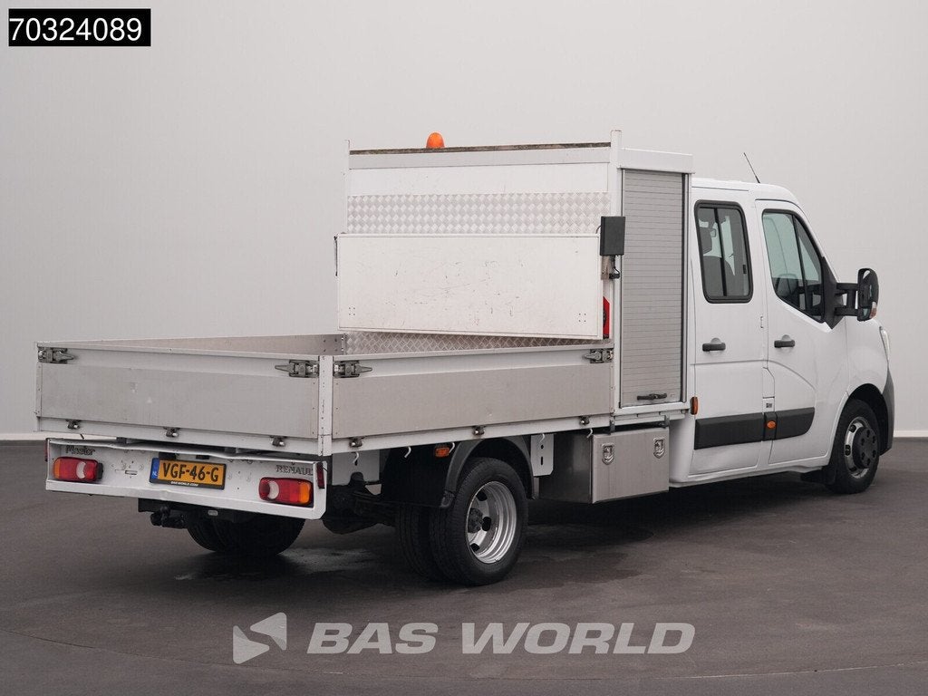 Renault Master 145PK Dubbel Cabine Open Laadbak met Kist Dub, Achat, Euro 6, Diesel, 107 kW