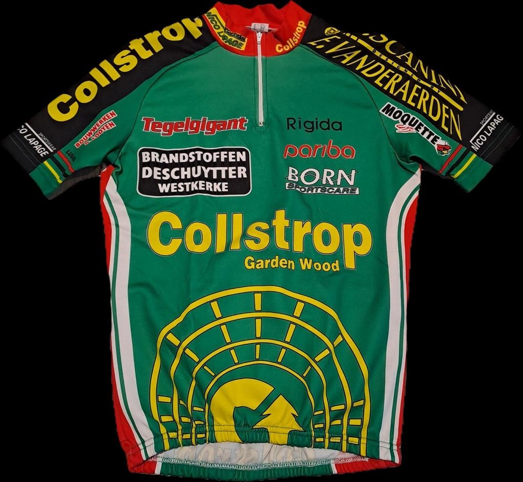Wielertrui Collstrop 1998, Fietsen en Brommers, Fietsaccessoires | Fietskleding, Ophalen of Verzenden