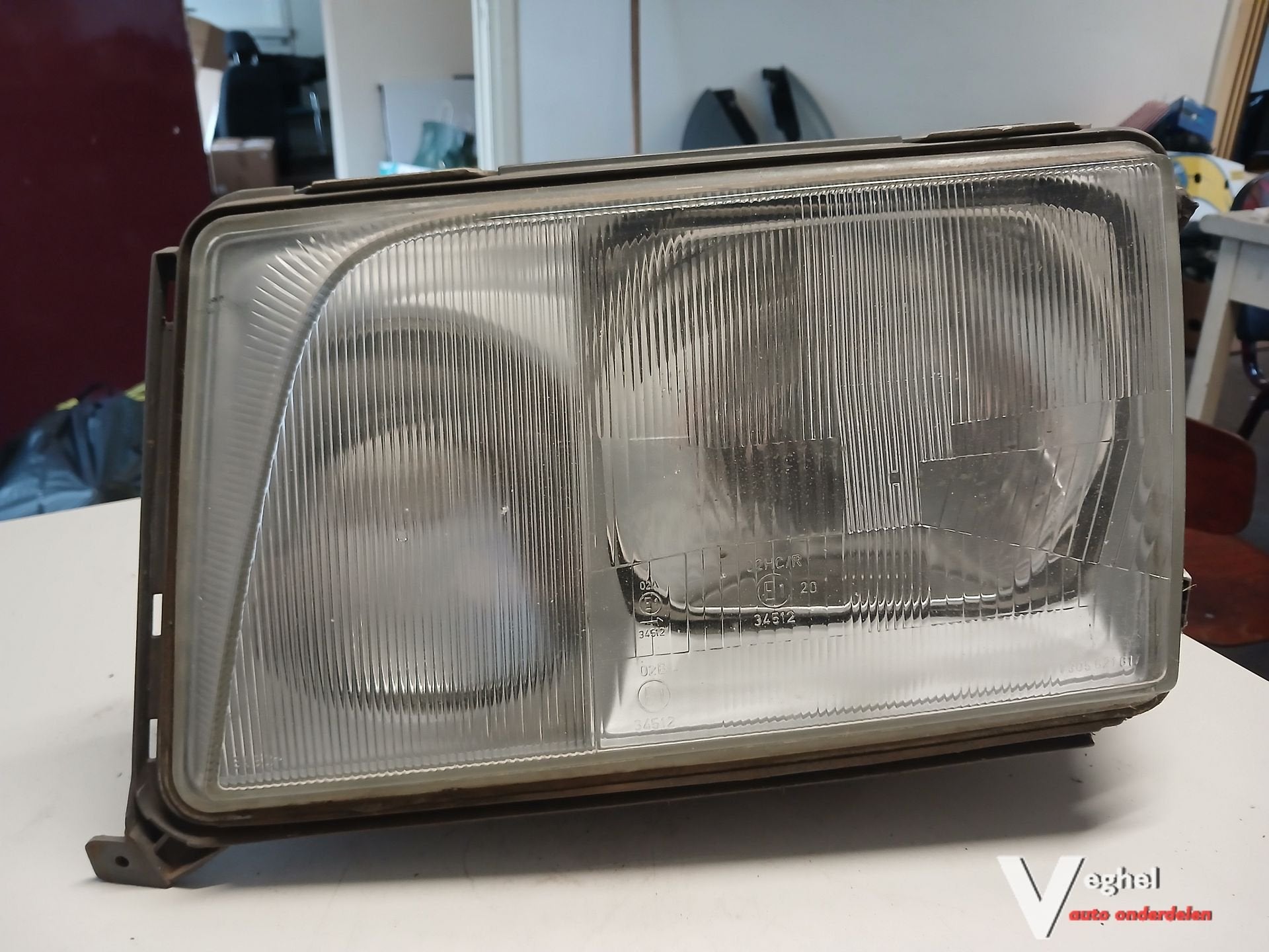MB W124 sedan Koplamp LV type 2 facelift '93, Gebruikt, -, -, Ophalen of Verzenden
