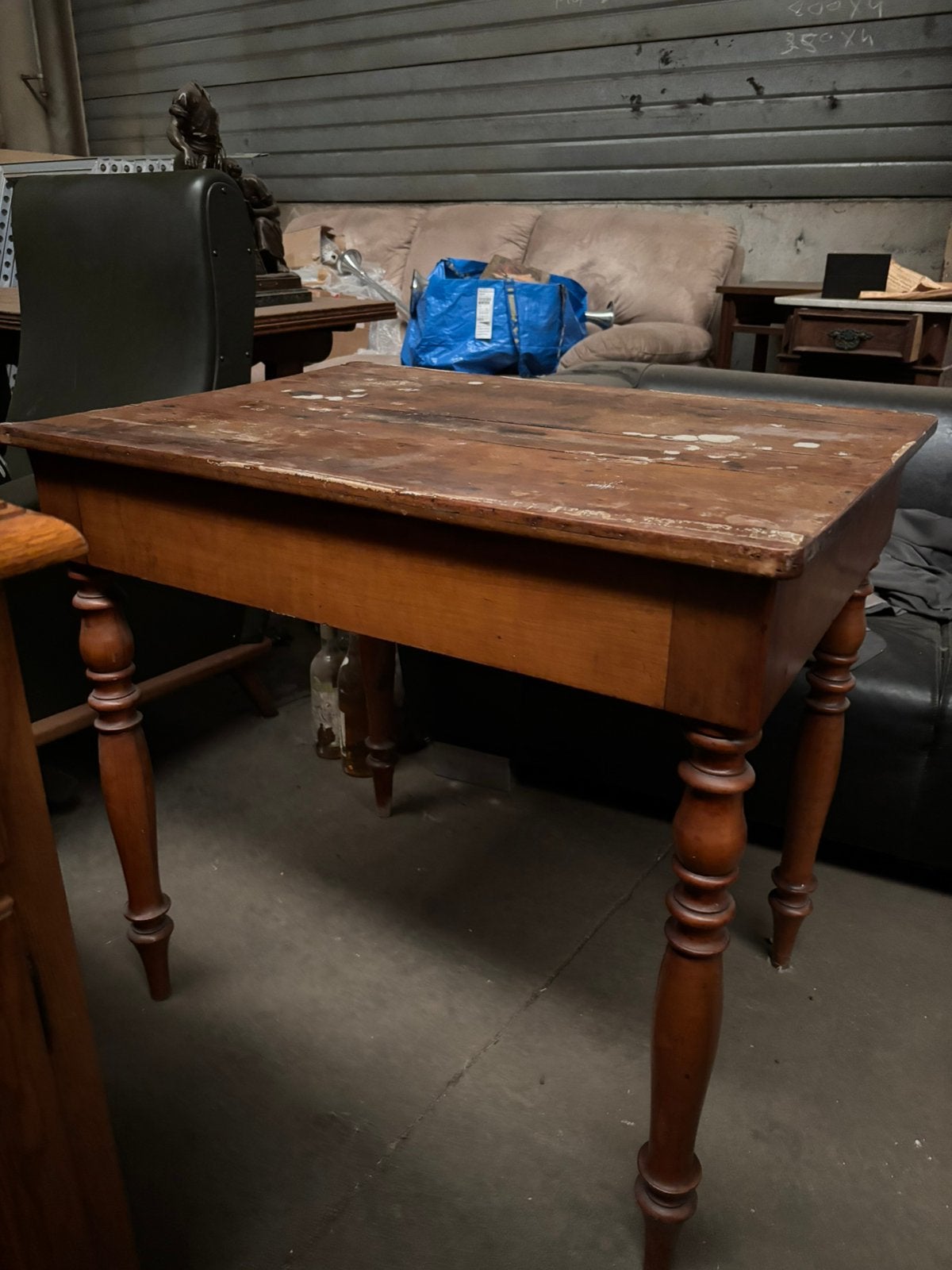 Table ancienne en bois, Enlèvement ou Envoi