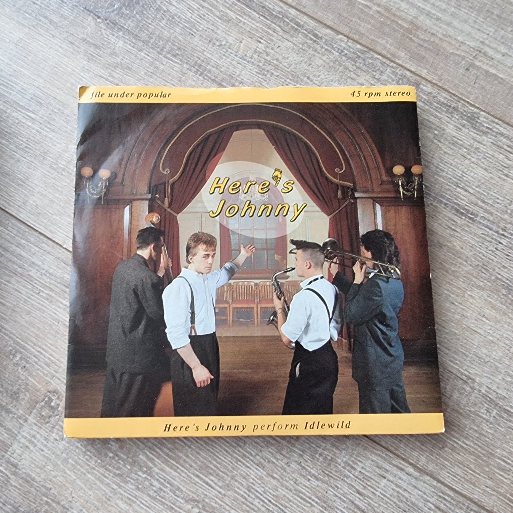 7" Here's Johnny – Idlewild, Cd's en Dvd's, Ophalen of Verzenden, Gebruikt, 7 inch, Pop