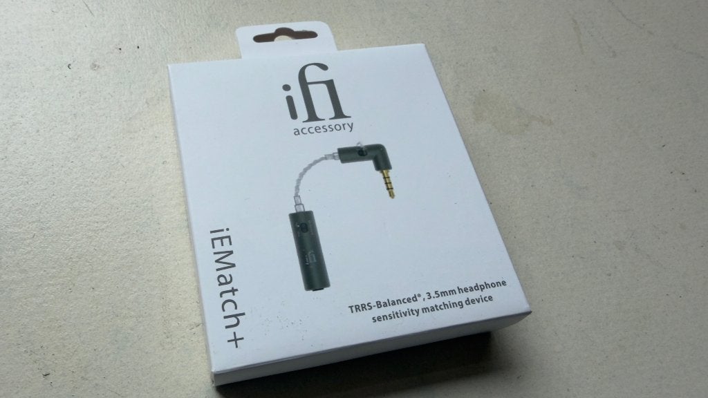 IFI IEMatch+ TRRS balanced 3.5, Audio, Tv en Foto, Ophalen, Nieuw, Audio