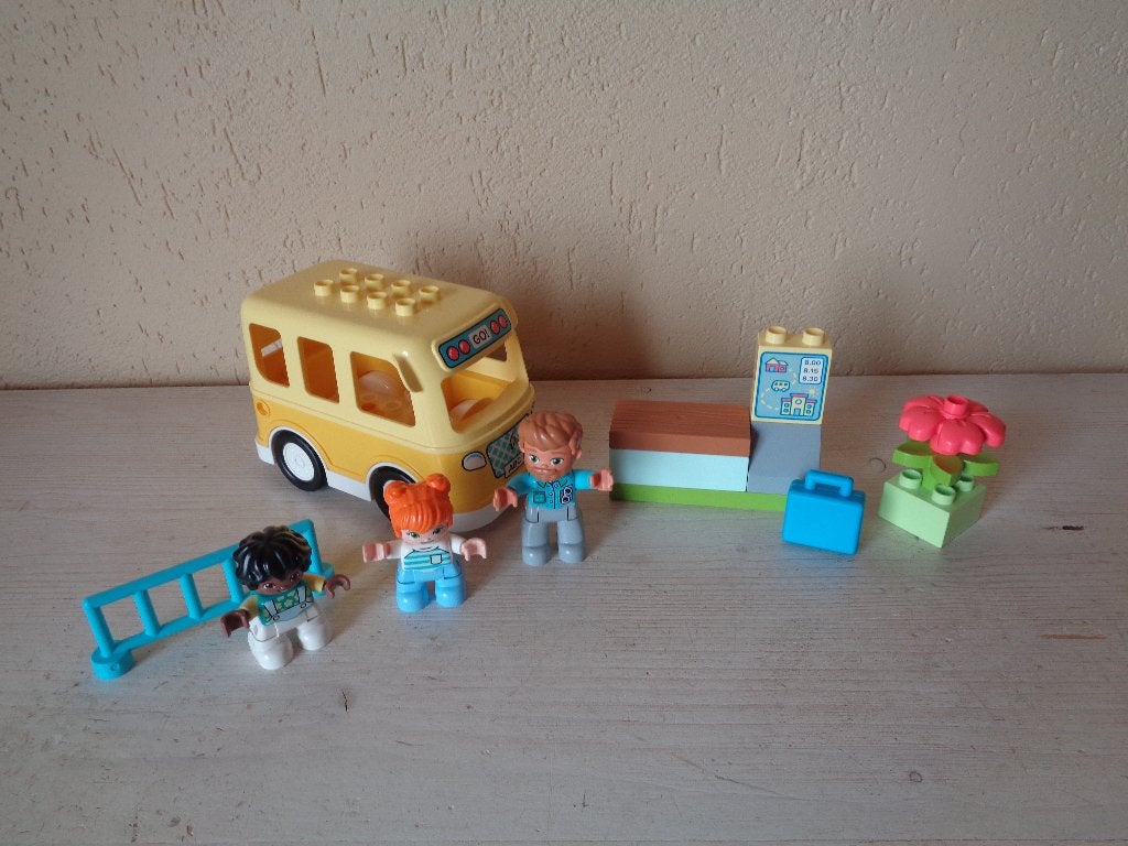 LEGO 10988 DUPLO Het busritje, Gebruikt, Inclusief instructies, Ophalen of Verzenden, Duplo