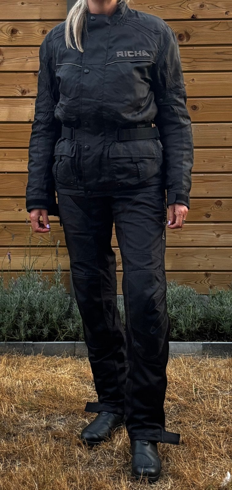Motorpak dames Richa - compleet (broek + vest + voering), Enlèvement