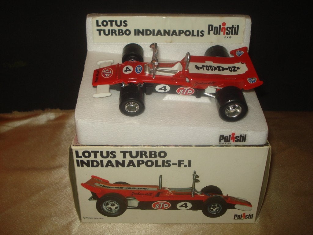 POLISTIL Lotus Turbo Indianapolis 1974 Neuve en Boîte 1/25, Hobby & Loisirs créatifs, Voitures miniatures | 1:24, Enlèvement ou Envoi