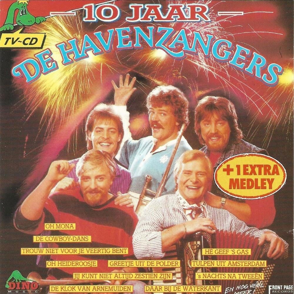CD * DE HAVENZANGERS - 10 JAAR, Ophalen of Verzenden, Zo goed als nieuw, Levenslied of Smartlap
