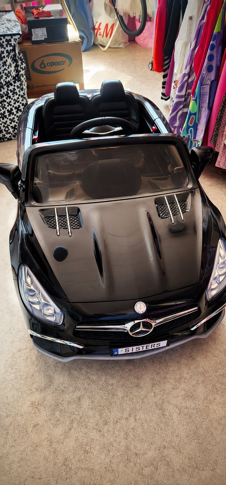 Elektrische mercedes - kinderwagen, Ophalen, Zo goed als nieuw