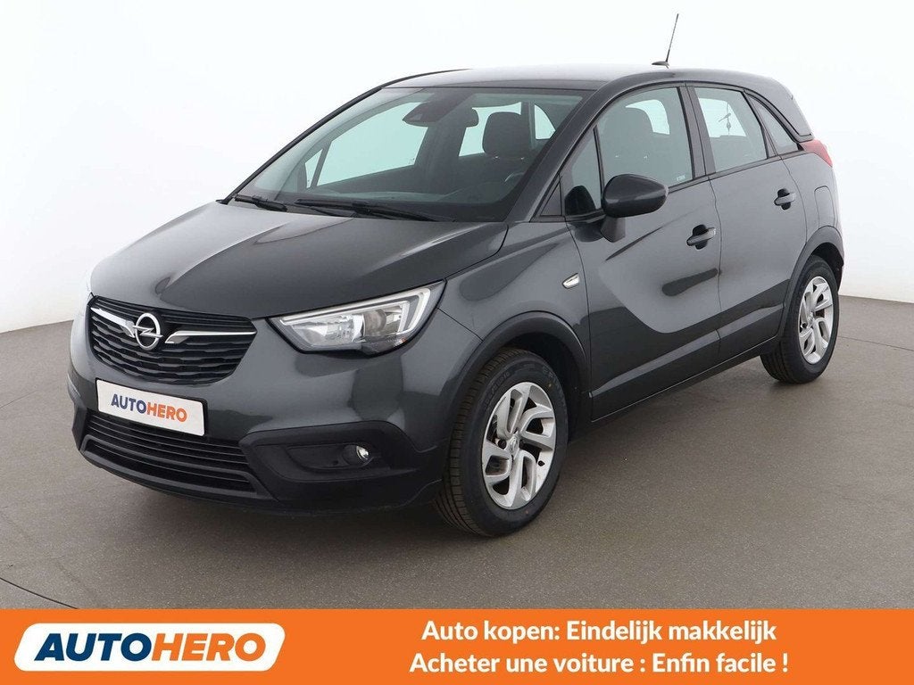Opel Crossland X 1.2 Edition (année de construction 2018), Autos, Opel, Achat, 82 ch, Boîte manuelle, Noir