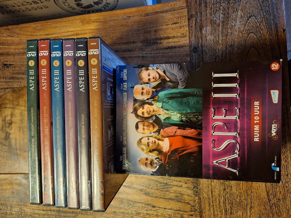 DVD box Aspe III, Cd's en Dvd's, Dvd's | Tv en Series, Vanaf 12 jaar, Ophalen, Gebruikt, Actie en Avontuur