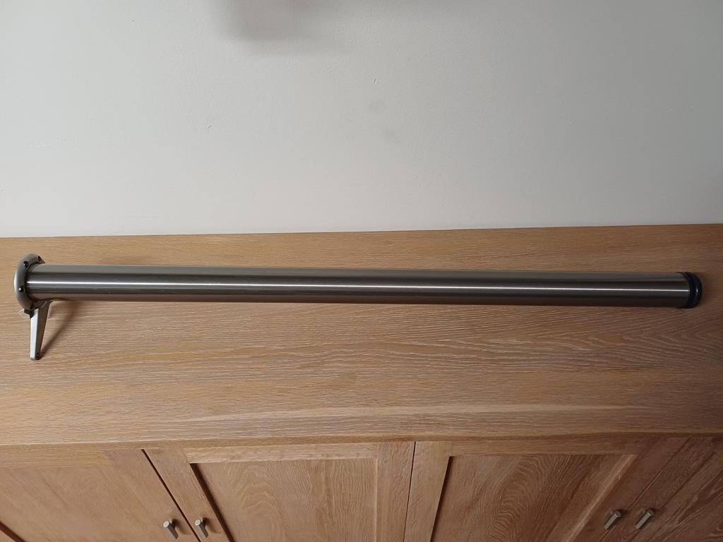 Inox tafelpoot 110 cm, Maison & Meubles, Pièces pour table, Enlèvement, Pied de table