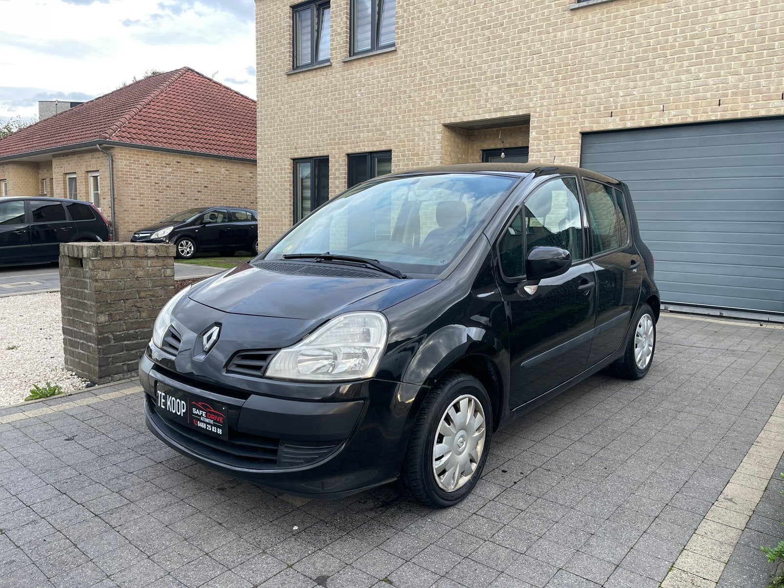 Renault Modus 1.5DCi 2008 Start Rijd Goed Gekeurd, Auto's, Voorwielaandrijving, Stof, 50 kW, Zwart