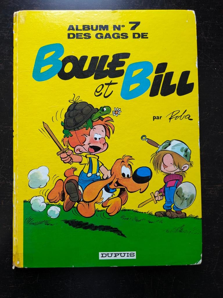 Édition originale rare - Boule et Bill n 7 (1971), Livres, BD, Utilisé, Une BD, Enlèvement ou Envoi