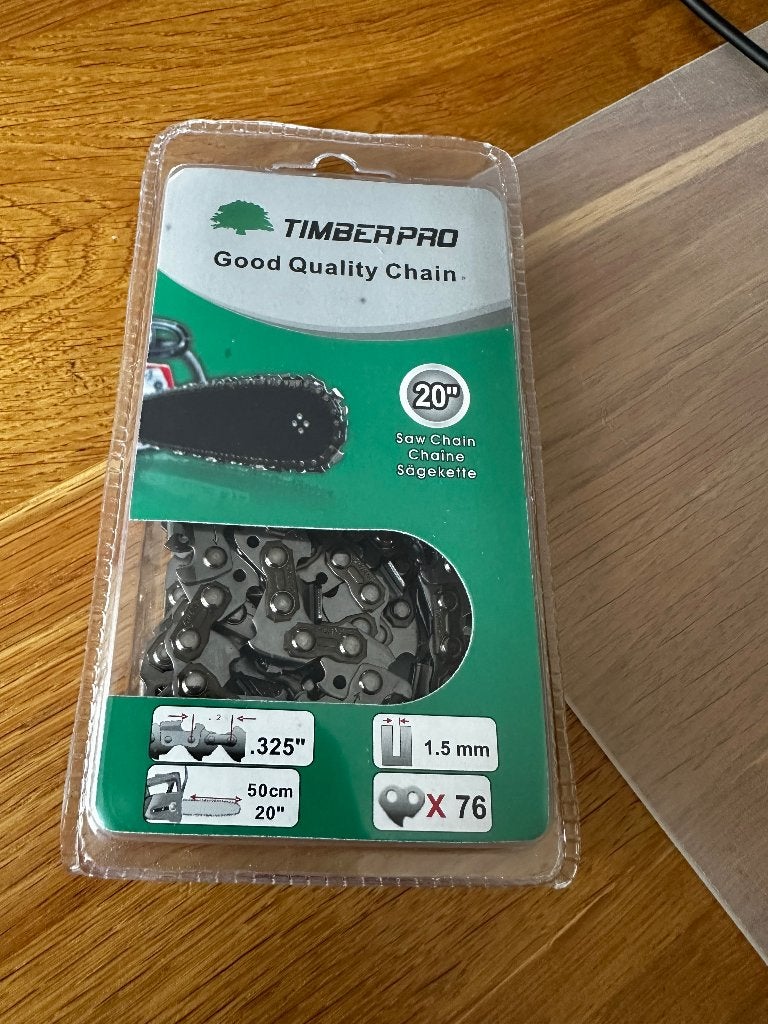 Chaîne pour tronçonneuse 50cm, Enlèvement ou Envoi, Neuf, Tronçonneuse