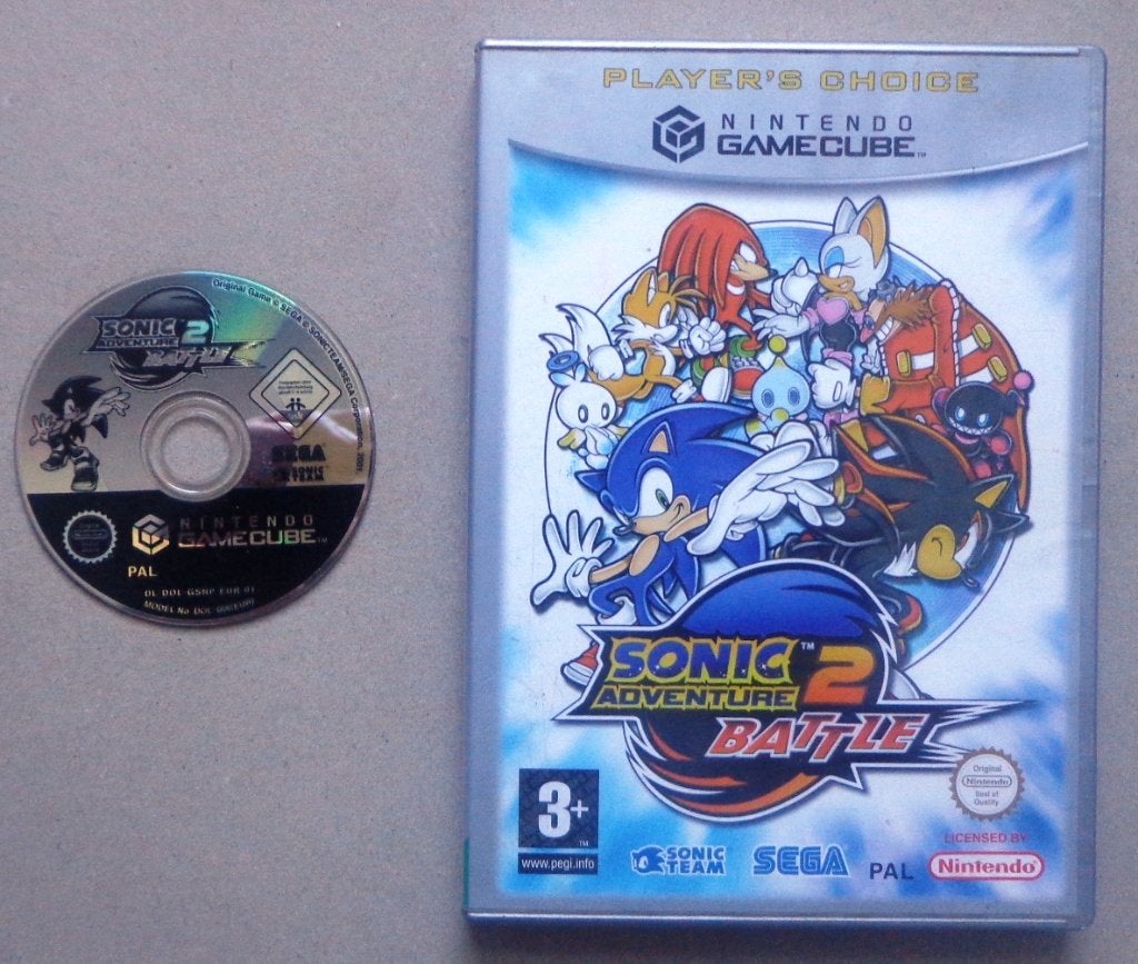 Sonic Adventure 2 Battle voor de Nintendo GameCube, Games en Spelcomputers, Ophalen of Verzenden, Zo goed als nieuw