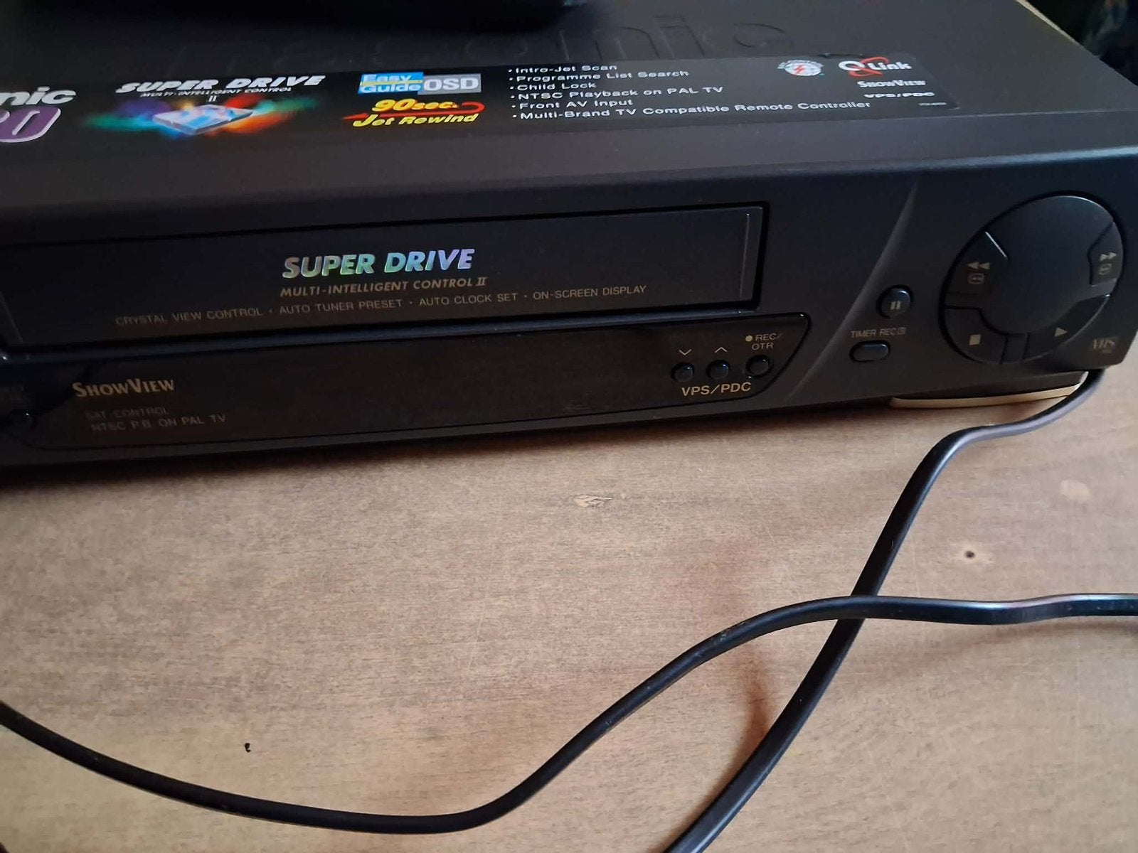 Te Koop: Panasonic super drive  nv-sd430, Audio, Tv en Foto, Videospelers, Ophalen, Zo goed als nieuw