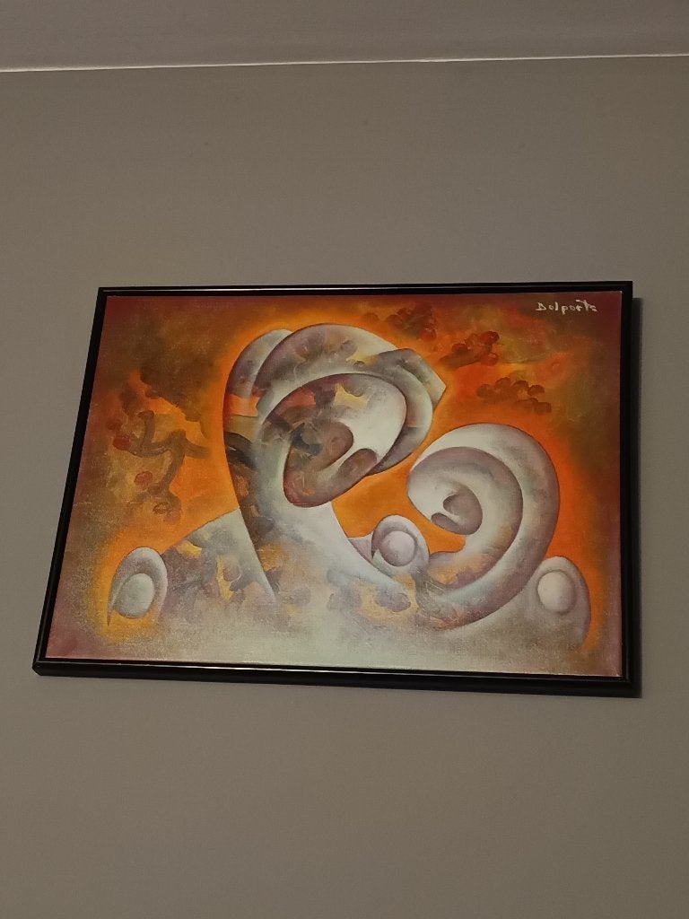 Schilderij van Delporte, Antiquités & Art, Enlèvement