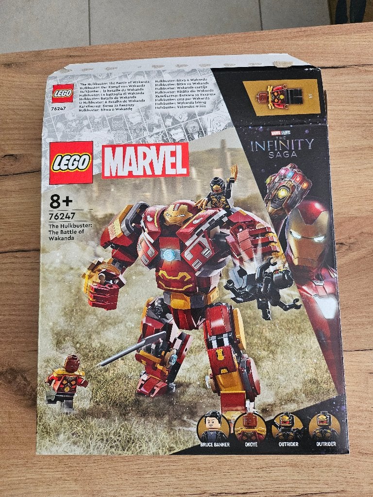 Lego 76247 The Hulkbuster: The Battle Of Wakanda, Instructions incluses, Enlèvement ou Envoi, Marvel, Lego