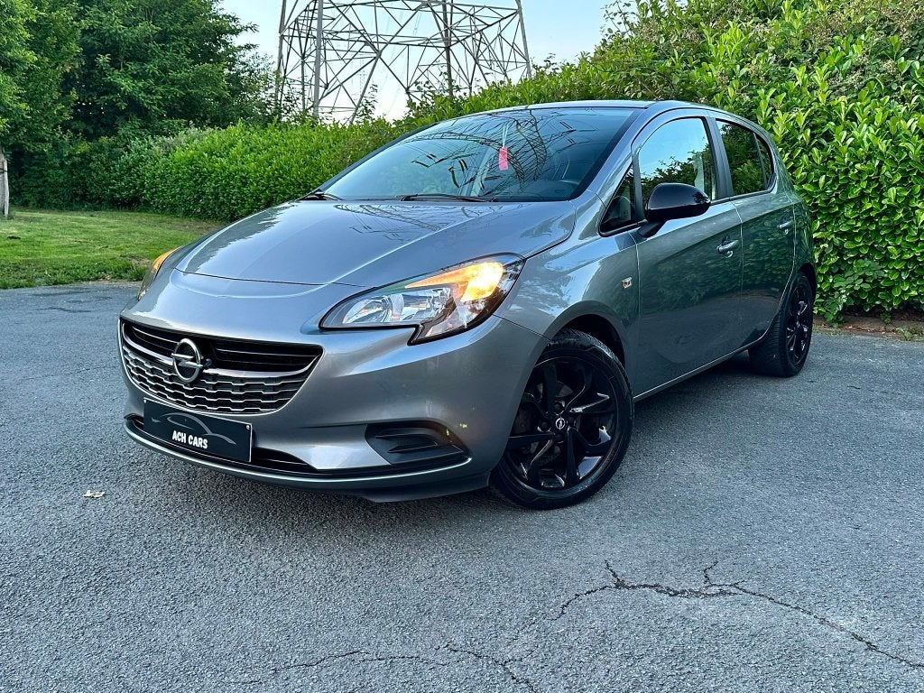 Opel Corsa E Black-Édition 1.4 Essence 2018 €6d 102.000km, Argent ou Gris, Achat, Interruption de démarrage, Euro 6
