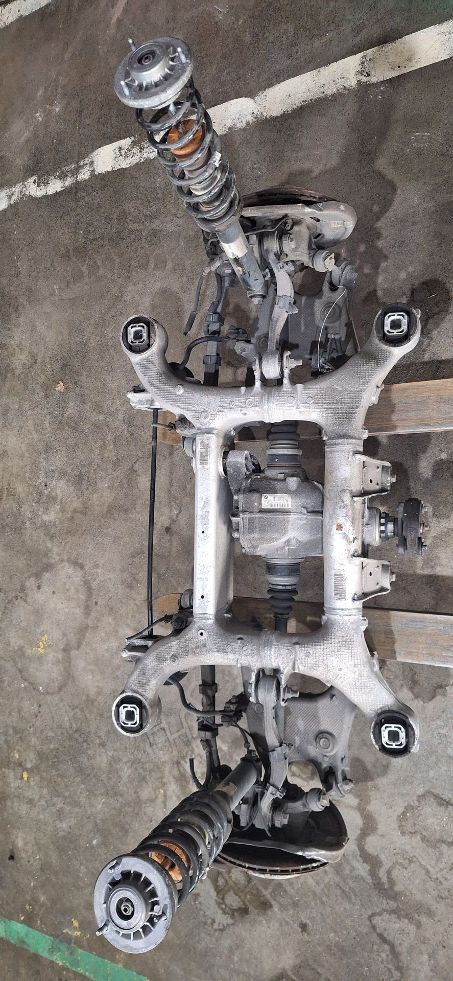 Complete Achteras Subframe BMW 5-Serie F10 F11 Differentieel, Auto-onderdelen, Gebruikt, -, -, Ophalen of Verzenden