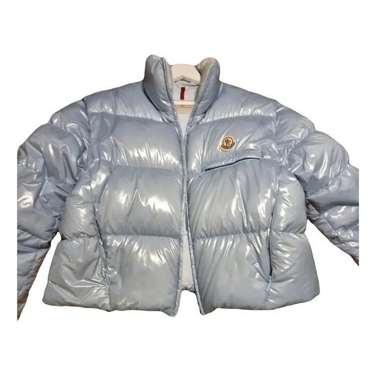 Moncler Almo Dames Medium, Kleding | Dames, Ophalen of Verzenden, Zo goed als nieuw, Maat 38/40 (M), Blauw