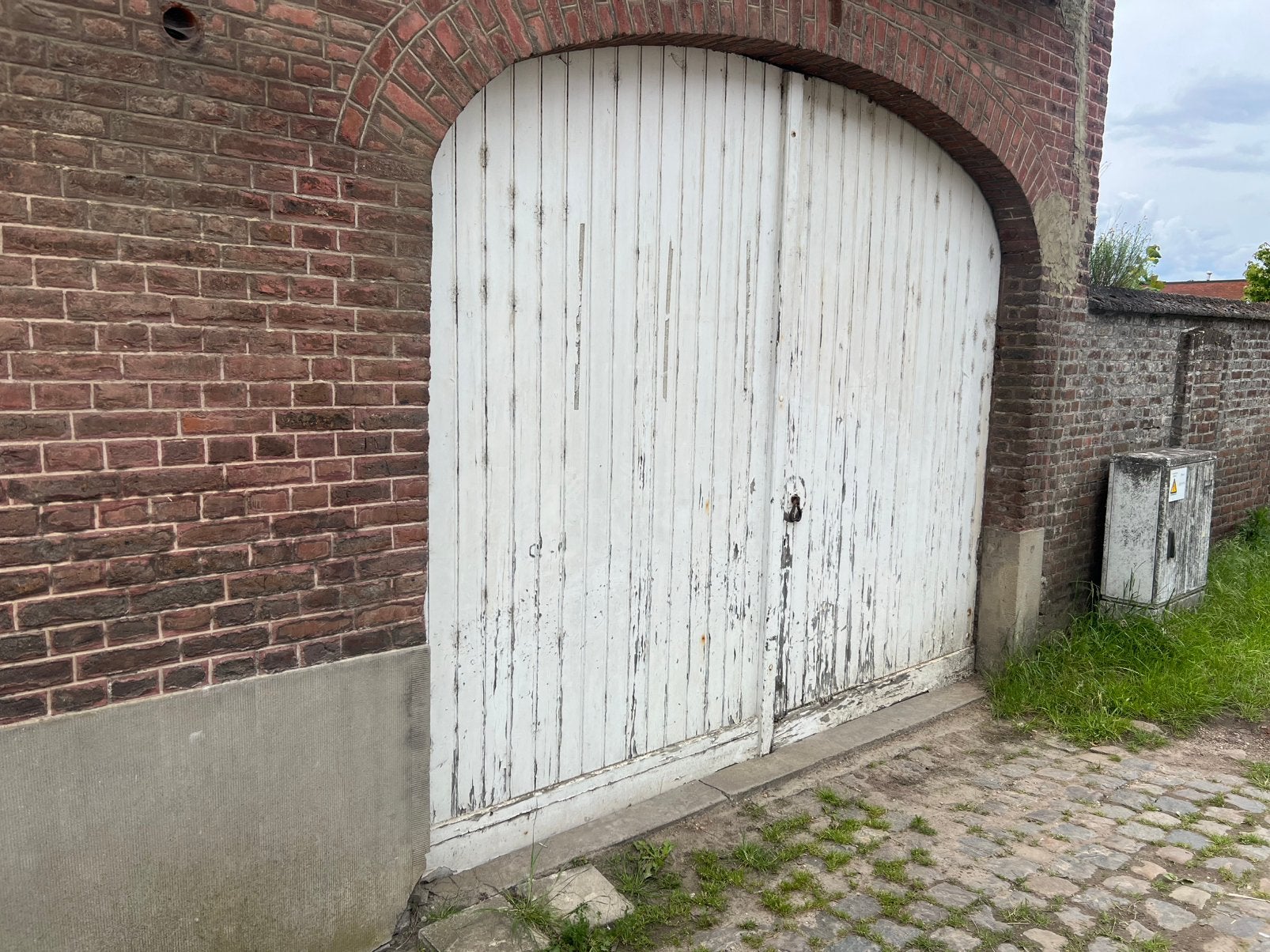 GRATIS: Houten poort, Ophalen, Gebruikt