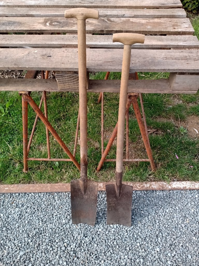 spades, Jardin & Terrasse, Outils à main, Enlèvement, Utilisé, Bêche