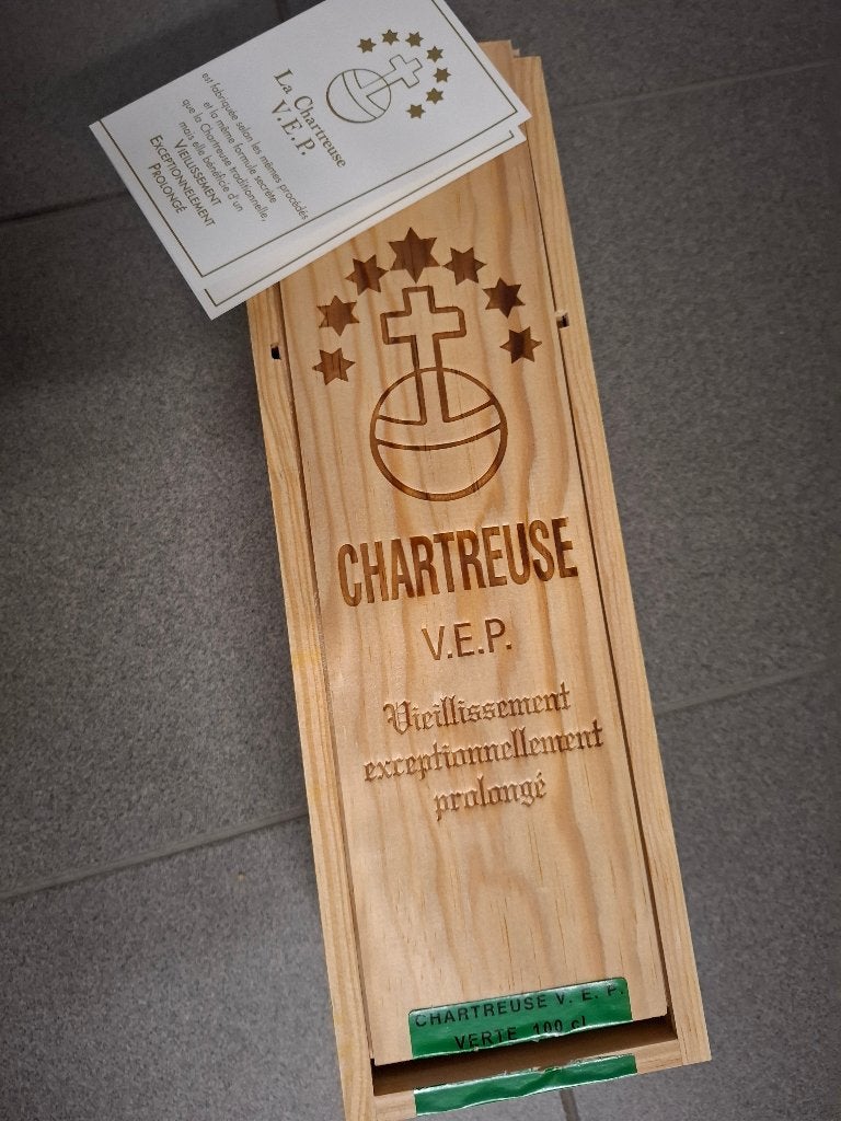 Houten kistje Chartreuse, Verzamelen, Overige Verzamelen, Ophalen, Nieuw