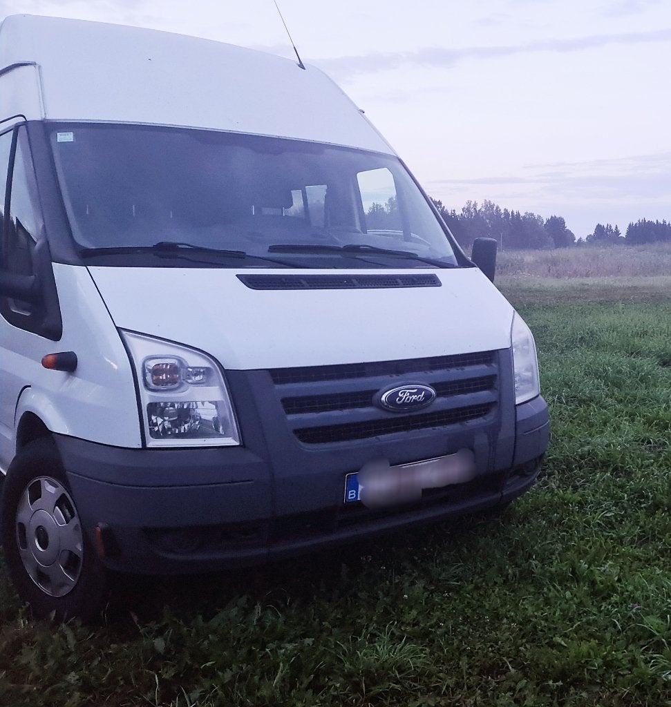 Ford Transit max  L4H3  dubbele cabine, Trekhaak, Wit, Particulier, Overige carrosserie