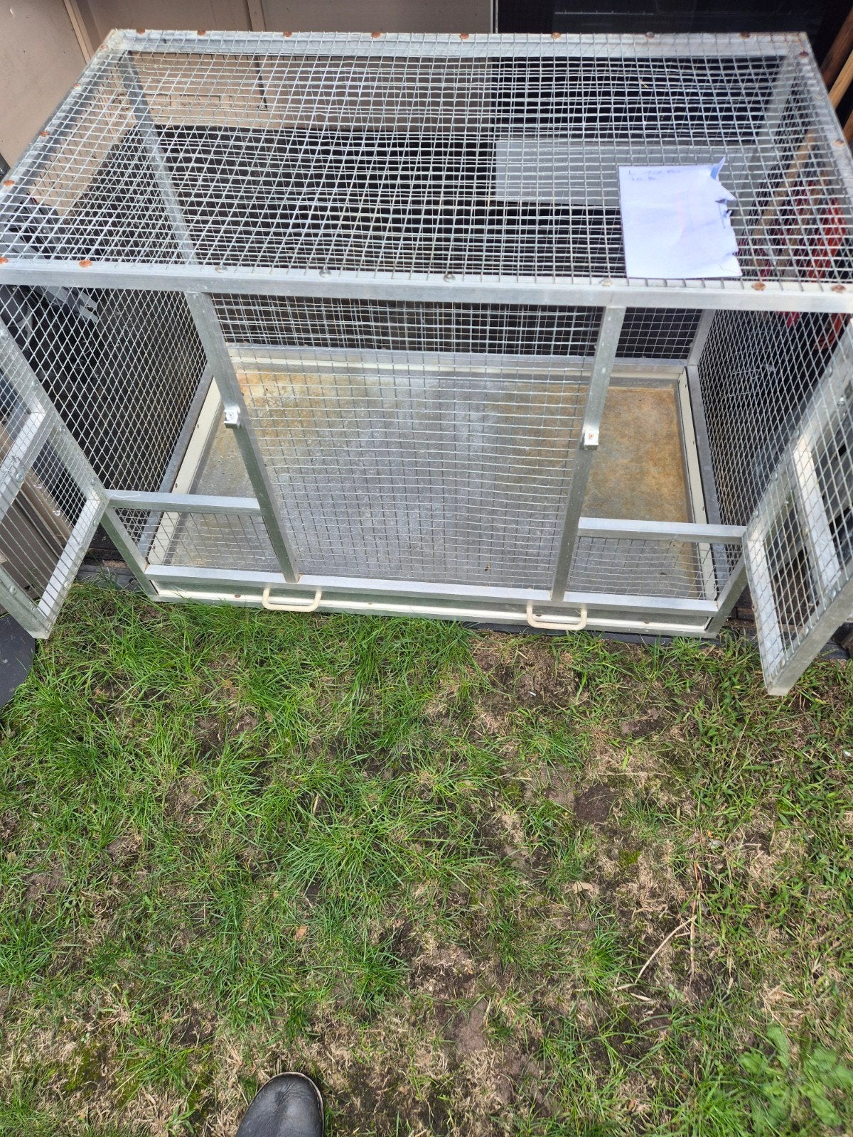 vogelkooi, Dieren en Toebehoren, Ophalen, Zo goed als nieuw, Aluminium, Vogelkooi