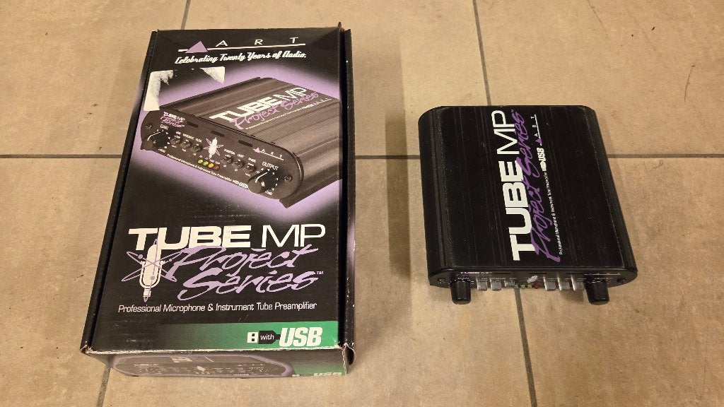 ART Tube microphone preamp Project Series, TV, Hi-fi & Vidéo, Appareils professionnels, Enlèvement, Utilisé, Audio