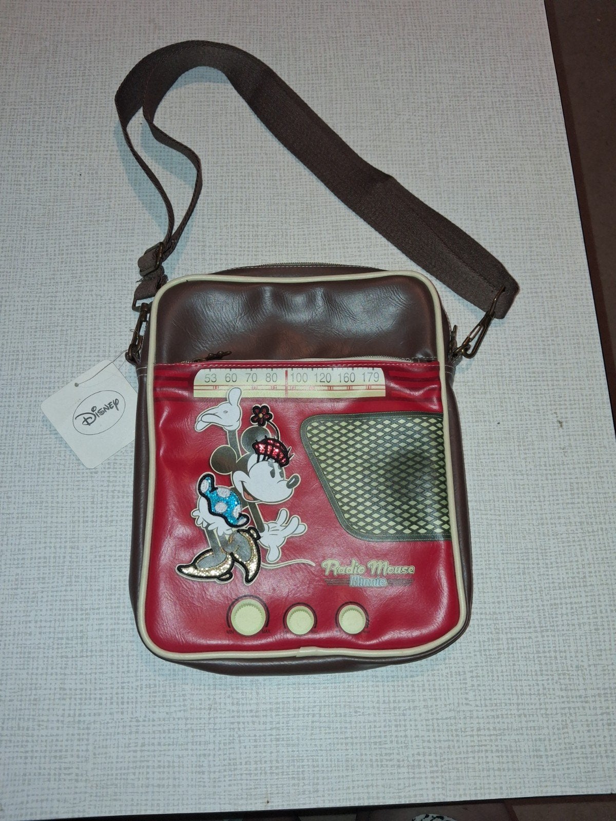 Disney Radio Mouse Minnie schoudertas, Handtassen en Accessoires, Tassen | Schoudertassen, Overige merken, Nieuw, Ophalen of Verzenden