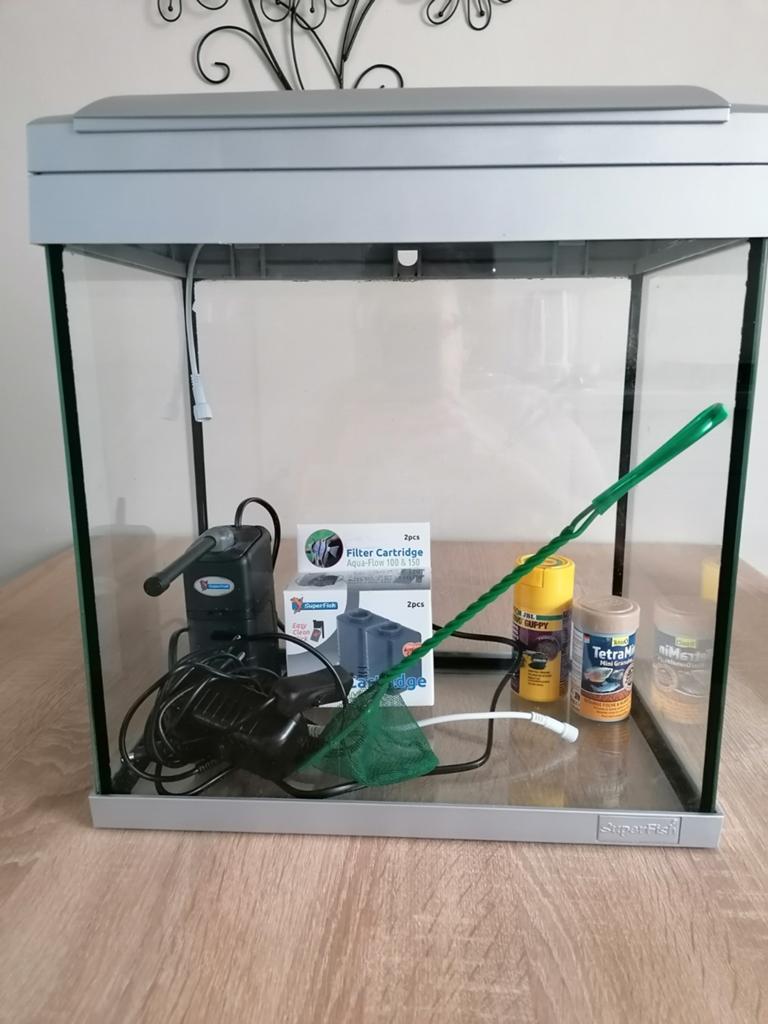 Visbak super fish 30 liter, Ophalen