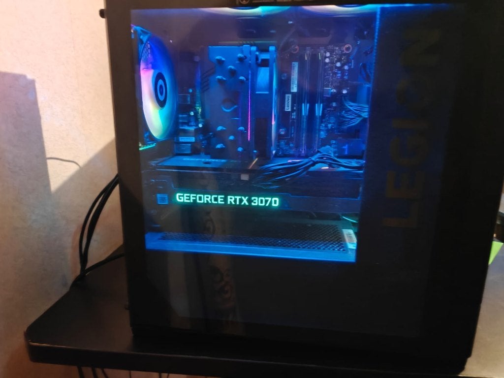 Lenovo Legion T5 26AMR5 90RC019VMH gaming PC, Ophalen, Zo goed als nieuw