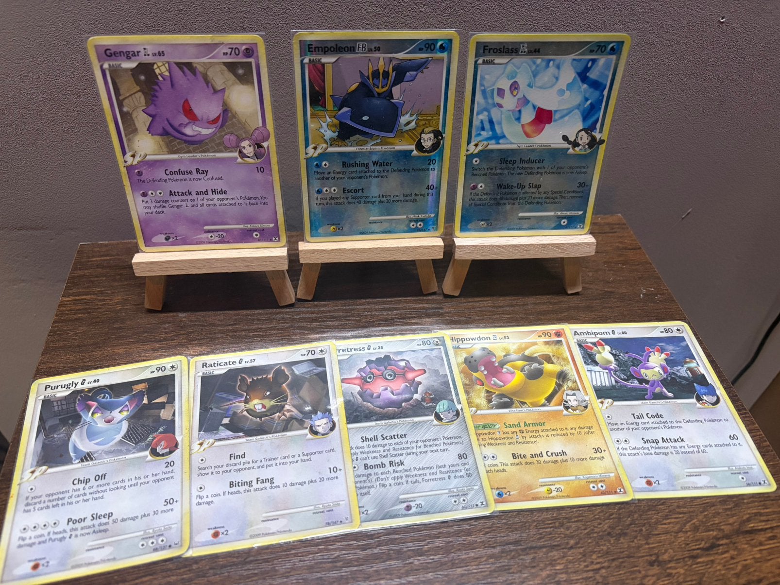 Pokémon SP Cards - Supreme Victors, Platinum & Rising Rivals, Ophalen, Gebruikt, Meerdere kaarten