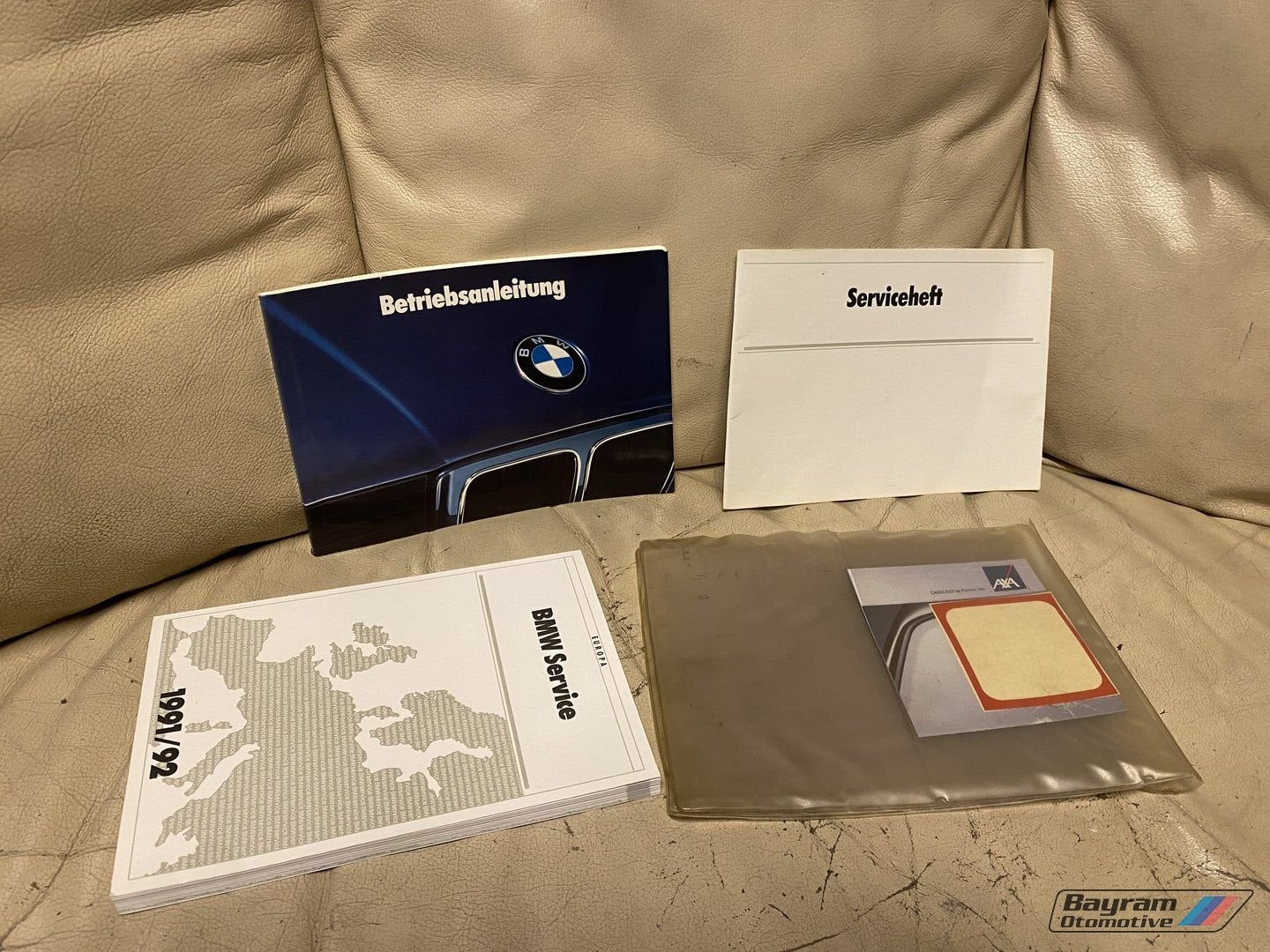 Bmw E34 handleiding set onderhoudsmap onderhoudsboek 5-serie, Auto-onderdelen, Dashboard en Schakelaars, Gebruikt, -, -, Ophalen of Verzenden