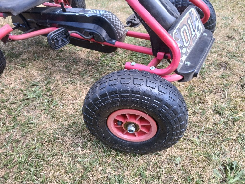 Kleine gocart, skelter in de kleuren rood–zwart, Kinderen en Baby's, Ophalen, Gebruikt