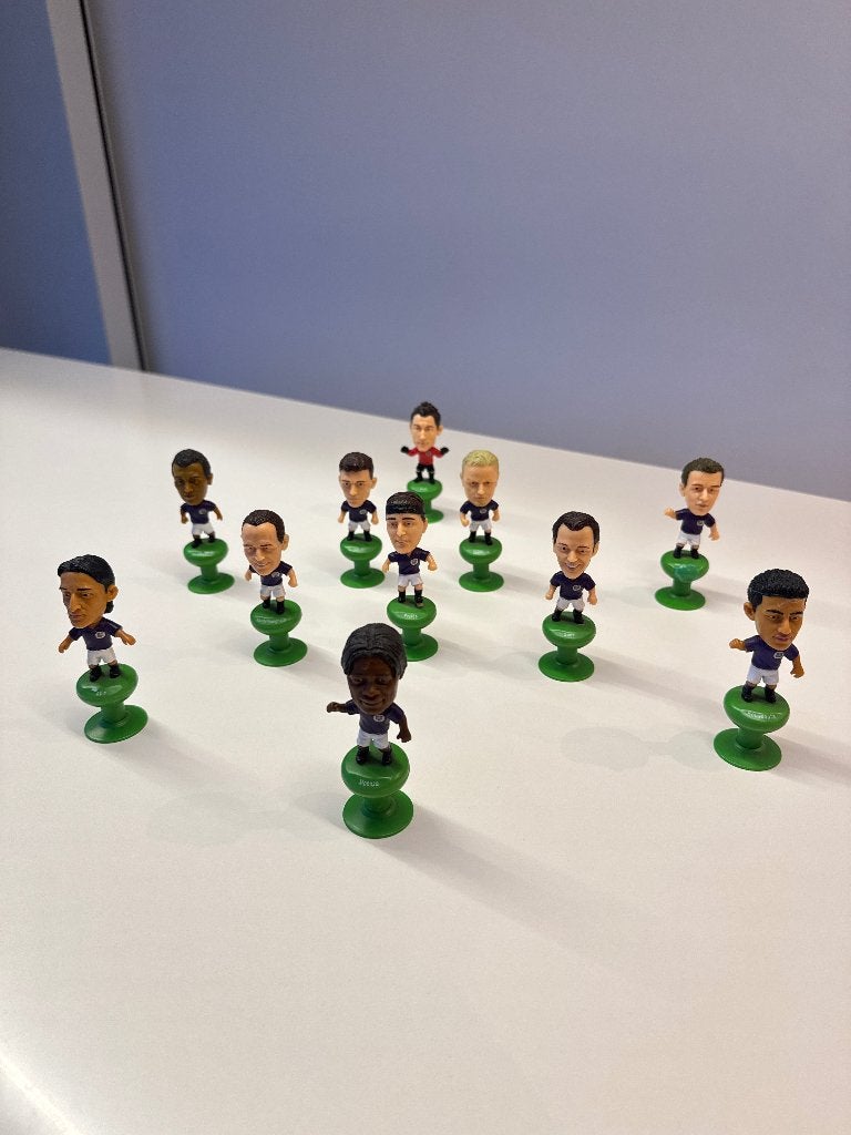 RSC Anderlecht Mini Figures Team 2006-2007, Verzamelen, Ophalen, Gebruikt, Beeldje of Poppetje