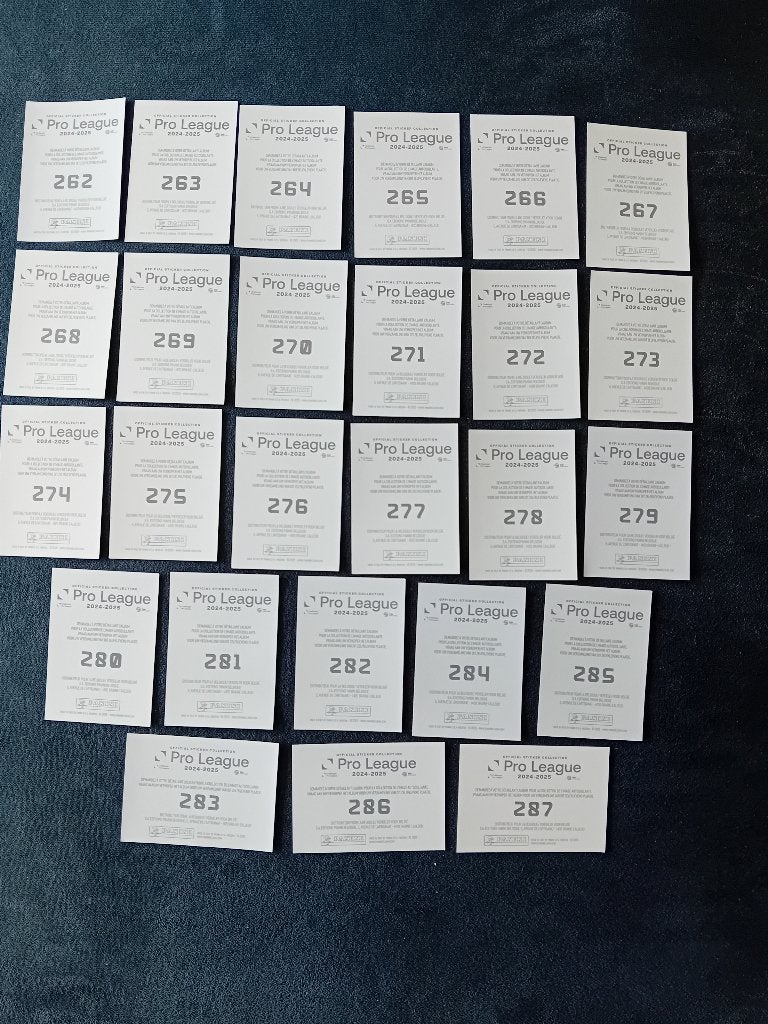panini stickers Pro League 24/25 KV Mechelen, Ophalen of Verzenden, Nieuw, Sport