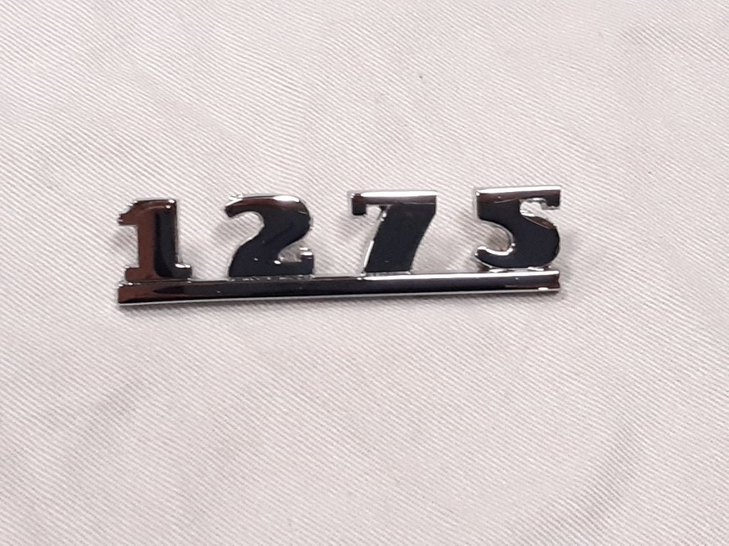 emblème/insigne « 1275 » sur le hayon Classic Mini, Neuf, Mini, Haillon arrière, Enlèvement